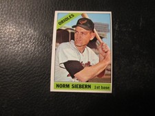 1966  TOPPS #14    NORM SIEBERN  ORIOLES         EXMT