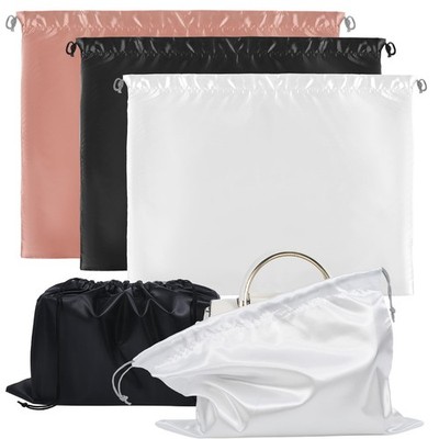 Bolsa de almacenamiento para monederos, bolsas de seda para guardar el polvo
