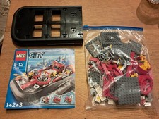 Lego® City - 7944 - Feuerwehr Luftkissenboot - mit Bauanleitung (BA)