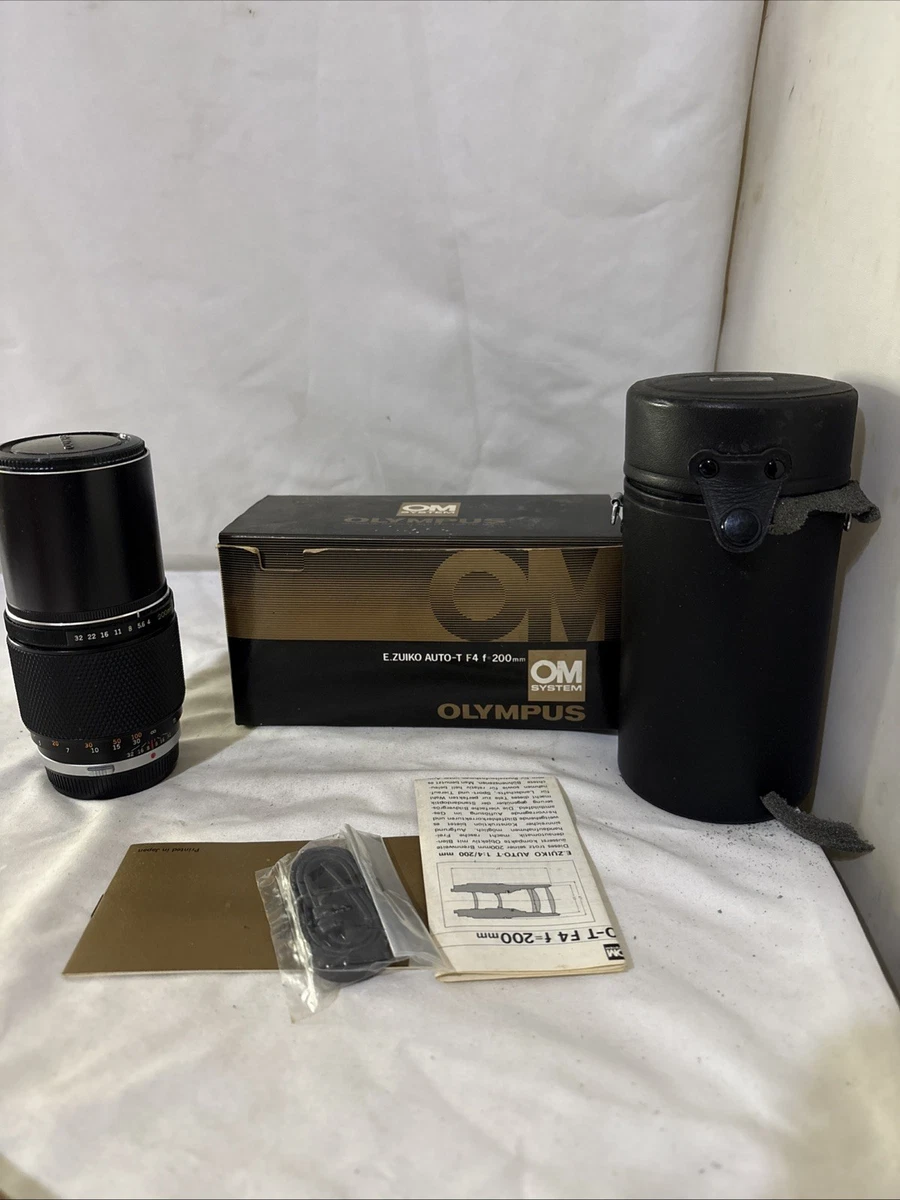 200mm Focal f/4 Camera Lenses Olympus Zuiko for sale - eBay