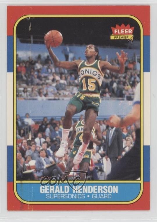 1986-87 Fleer Gerald Henderson #45