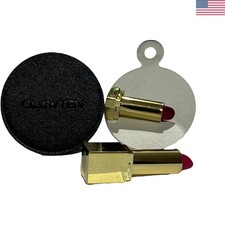 Shatterproof Unbreakable Stainless Steel Handheld Travel Compact Mirror Black...