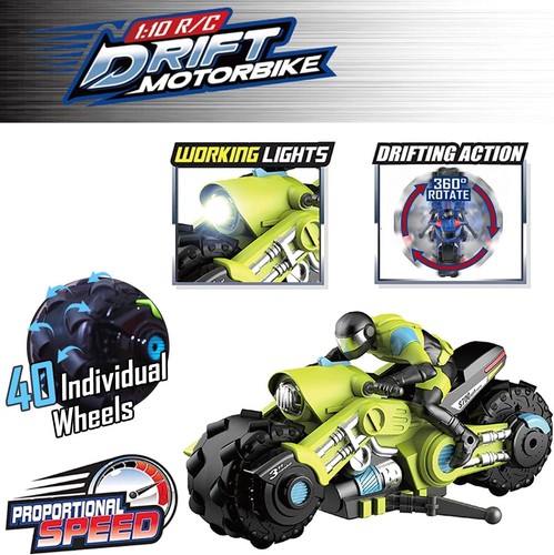 Remote Control Motorcycles - 360° Spinning Action, High-Speed Racing Motorbik... - Picture 2 of 7