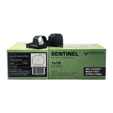 Swampfox Sentinel 1x16mm 3MOA Micro Reflex Red/Green Dot Sight SNL00116 RMSc