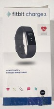 Fitbit Charge 2 Heart Rate Fitness Black Wristband large FB407