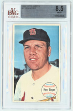 1964 Topps Giants #57 Ken Boyer Beckett 8.5 Grade                 PSA Crossover?