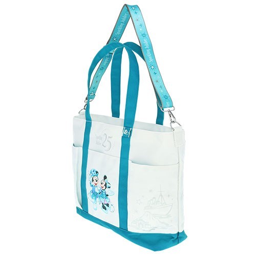 Tokyo Disney Sea 25th Anniversary Mickey Tote Bag Sparkling