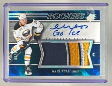 Sam Reinhart 2014 SPx #175 Spectrum Blue Rookie Patch Auto RC /50