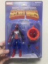 Marvel Legends Retro 6  Figure Secret Wars - Spider-Man Alien Costume IN STOCK