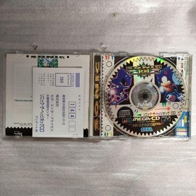 Confirmed Operation With Obi Mega Cd Sonic The Hedgehog JPN Limited Edition Rare
