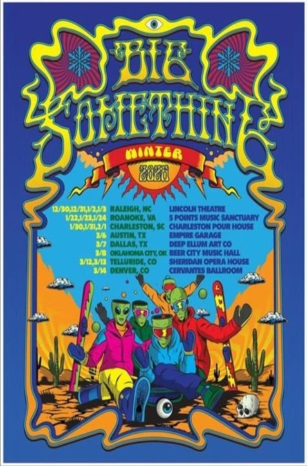 Big Something Winter 2026 Tour Poster