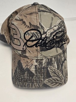 Dale Earnhardt Sr Kerry Earnhardt Signed Hat Camo NASCAR Team Realtree  Racing