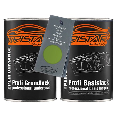 Autolack Set für Chrysler Dodge Jeep Viper AU109GGS Snakeskin Green Perl 2,0L