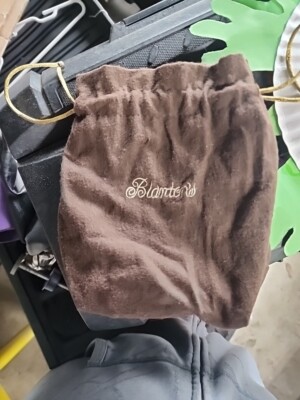 Blanton's Bourbon Brown Draw string cloth bag 750 ml