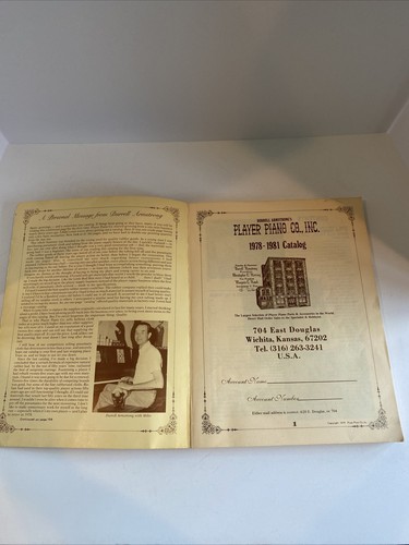 Player Piano Co. Inc Wichita, Kansas 1978-'81 Katalog - Bild 7 von 12