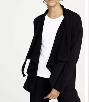 old navy black cardigan