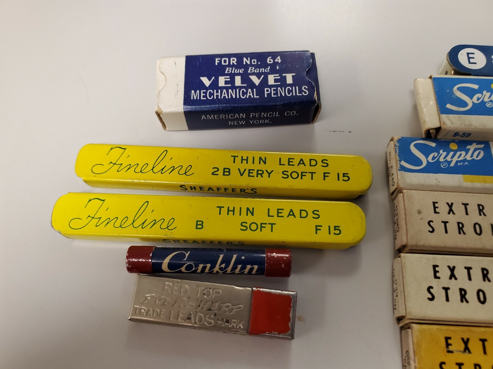 Vintage Mechanical Pencil Leads And Erasers eBay