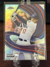 Shohei Ohtani Dodgers 2024 Topps Chrome Strokes Refractor