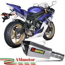 Akrapovic Yamaha R6 2011 Yzf 600 Terminale Di Scarico Per Moto In Titanio Racing