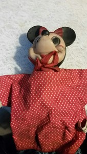 minnie mouse hand puppet