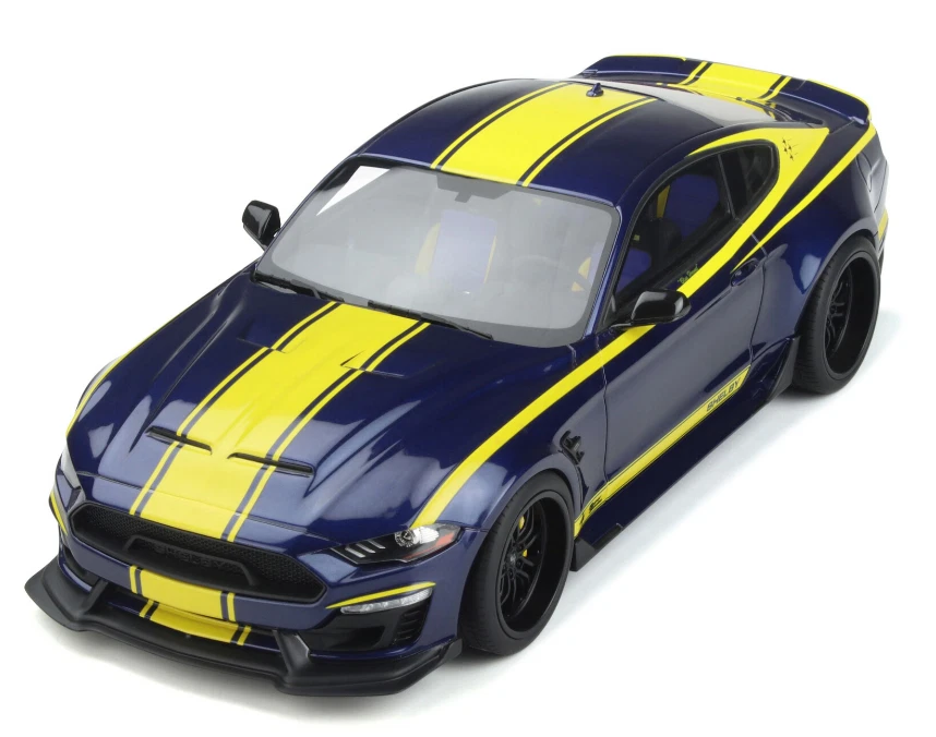 Mustang Ford Shelby1 18Race Car1966Custom Built1967Model1969GT12Carousel Blue24 - Image 4 of 4