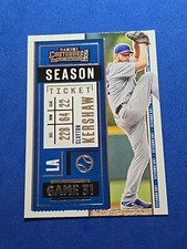 2020 Clayton Kershaw Panini Contenders Season Ticket #88