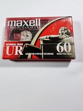 Maxell Normal Bias UR 60 Minute - IEC Type 1 Normal -Factory Sealed CS1