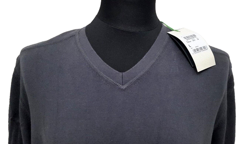 NEW Calamar L09555 Men's Grey V-Neck Jumper - L - Picture 2 of 9