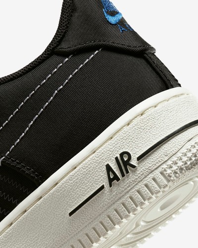 Nike Air Force 1 Low LV8 3 GS Black Anthracite DV1622 001 - SIZE 6Y / 7.5 WOMENS - Picture 8 of 9
