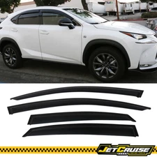 Fits 15-21 Lexus NX200t NX300h NX300 AZ10 Acrylic Window Visors Rain Sun Guard