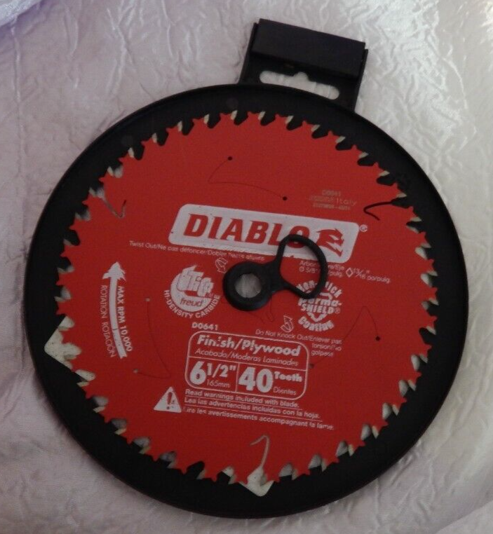 Diablo 6 1 2 In X 40 tooth Carbide Tip Finish Circular Saw Blade diablo-6-1-2-in-x-40-tooth-carbide-tip-finish-circular-saw-blade