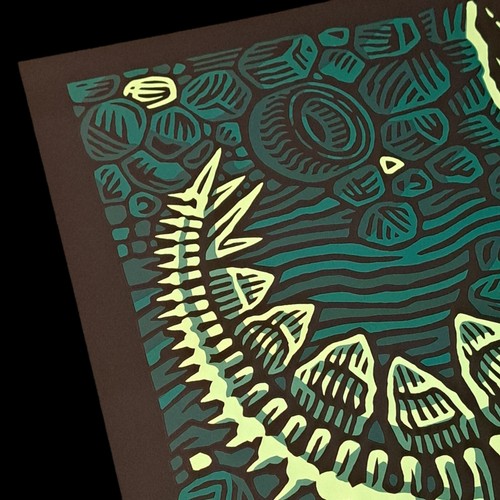 Johnny Greenteeth Phish Dick's Sporting Goods Park AP Edition 18"x24" 15/150 LE - Picture 12 of 23