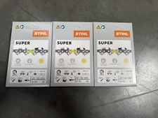 3pcs 63PS 55 STIHL NEW CHAINSAW CHAIN SAW 16 in. 3/8p .50 55 16” (36170050055)