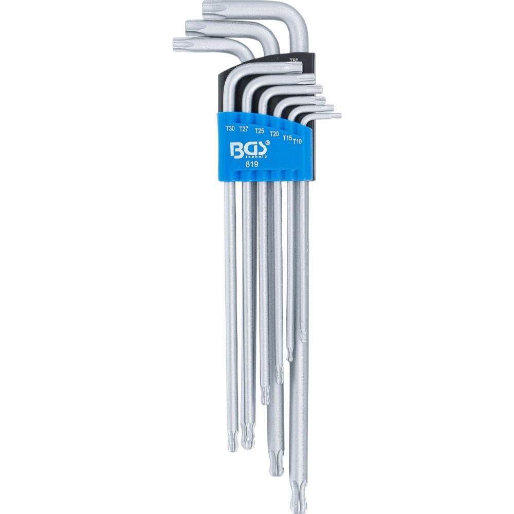 Clés Torx extra longues pour vis inaccessibles avec embout à boule T10 à T50