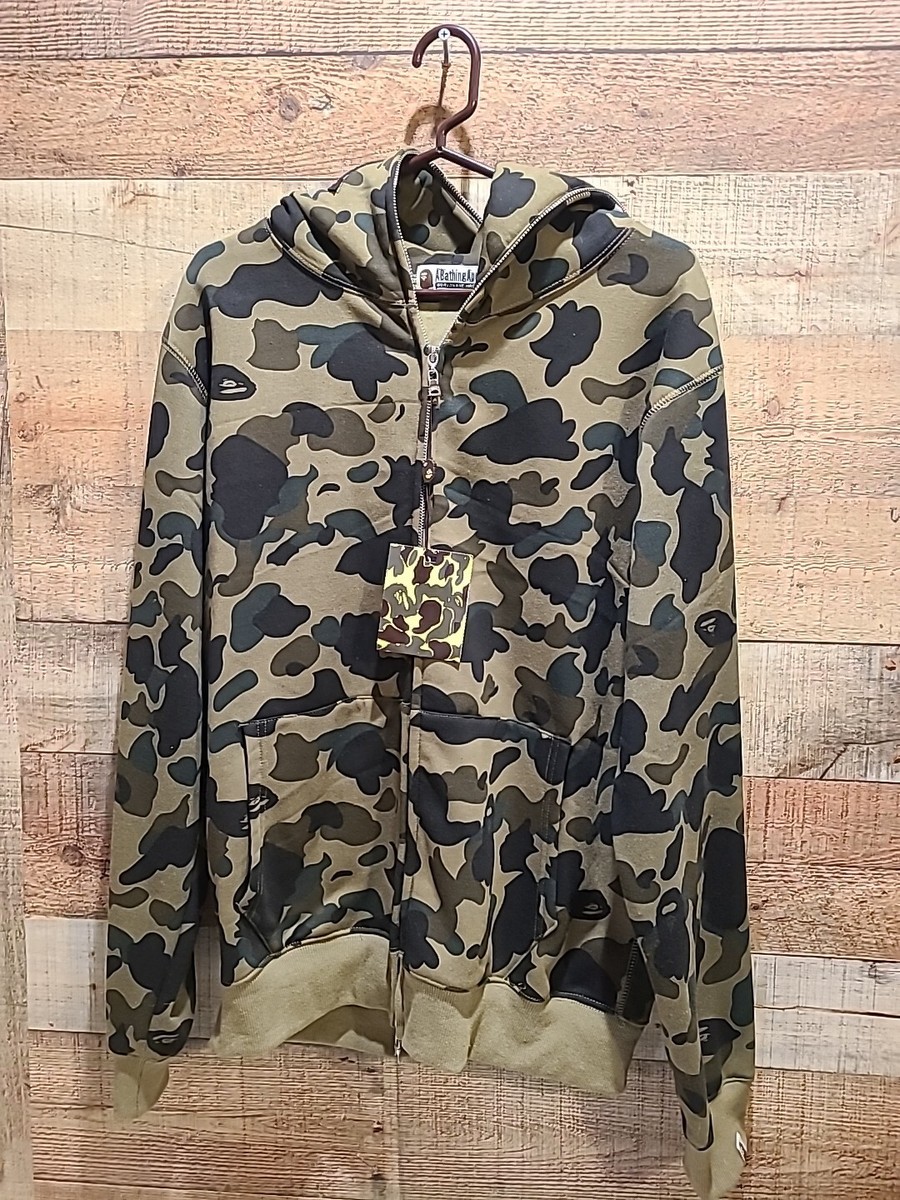 トップス A BATHING APE 1st camo shark zip hoodie apparel_tops_bape_1st-camo-