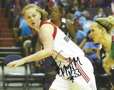 EMMA MEESSEMAN Signed 8.5 x 11 Photo Signed REPRINT Basketball WNBA Mystics
