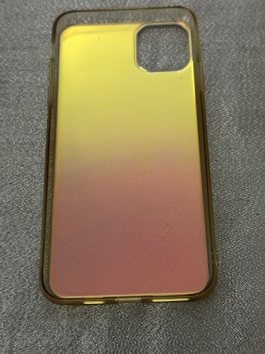 iPhone 11 Pro Max Cover Case Apple AUS Rose Gold Holographic Metallic π - Picture 2 of 4