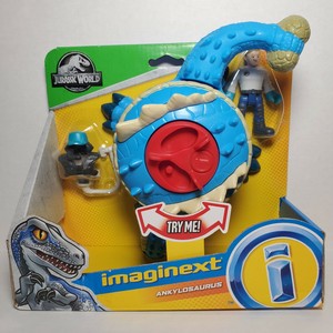 imaginext jurassic world ankylosaurus