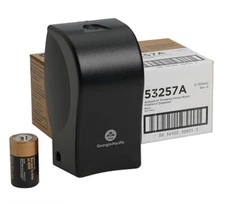 Georgia-Pacific 53257A Active Aire Powered Whole-Room Freshener Dispenser, Black