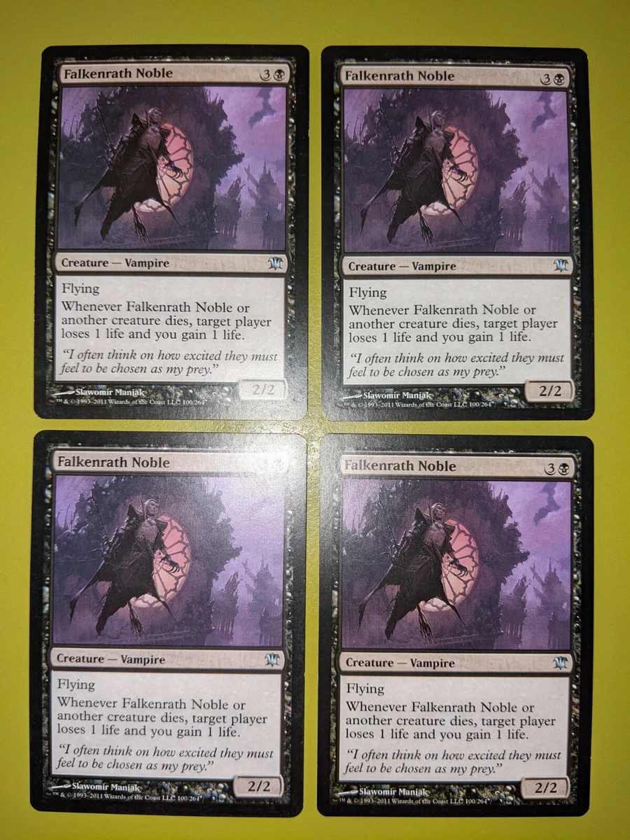 Falkenrath Noble x4 Innistrad 4x Playset Magic the Gathering MTG | eBay