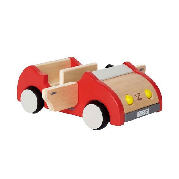 Hape Family Wooden Car For Boys And Girls 3 Years And Above