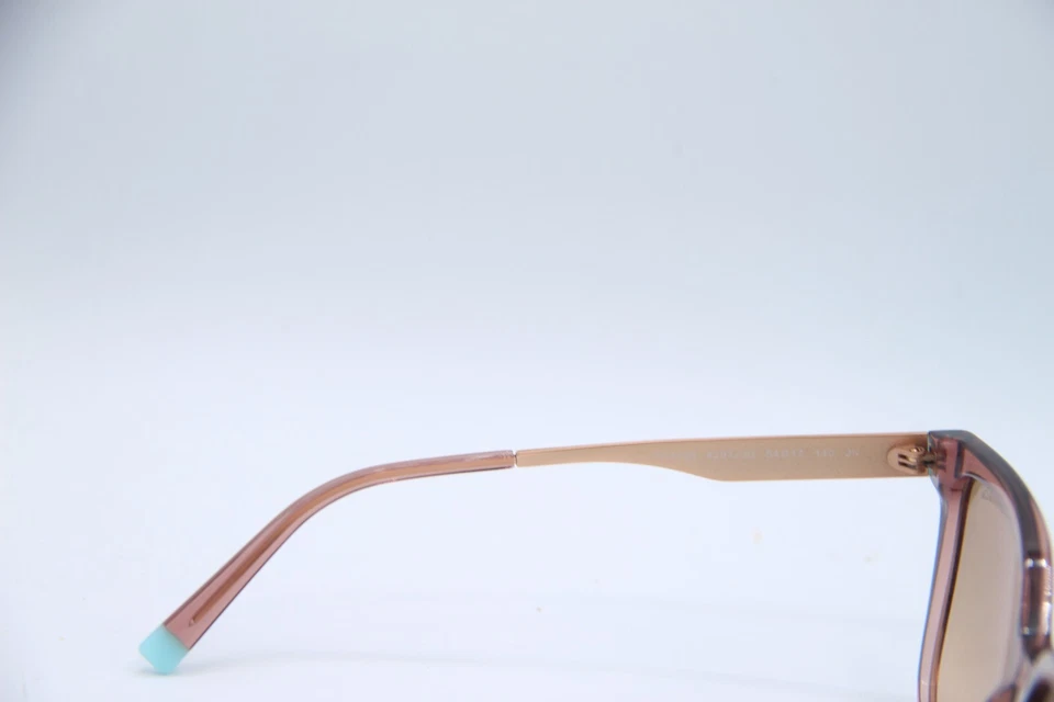 NEW TIFFANY & CO. TF 4165 8297/3D CLEAR PINK GRADIENT AUTHENTIC SUNGLASSES 54-17 - Image 3 of 4