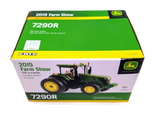 1/32 John Deere 7290R Tractor With Front Wheel Assist & Duals, Dusty Version - Picture 2 of 4