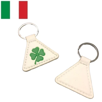 Portachiavi in Pelle Per ALFA ROMEO Giulietta Giulia Stelvio Quadrifoglio Verde