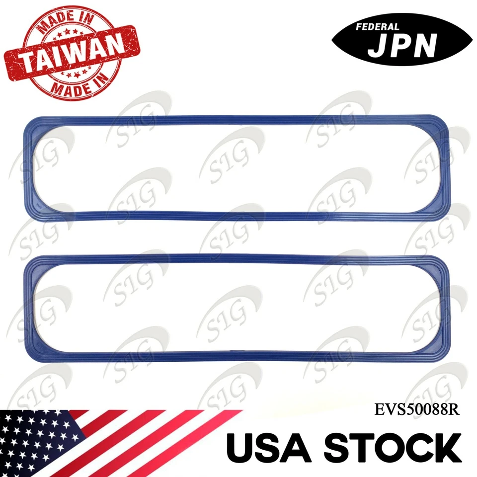 Juego de juntas de cubierta de válvula de motor para Chevrolet R1500 Suburban 1989-1991 5,7 L V8 Foto 3 de 4