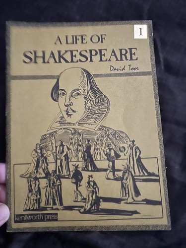 Vintage 1976 Kenilworth Press A LIFE OF SHAKESPEARE David Toor Booklet - Zdjęcie 1 z 22