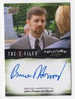 Bruce Harwoood The X Files Ufos & Aliens Paranormal Script Autograph Card Auto