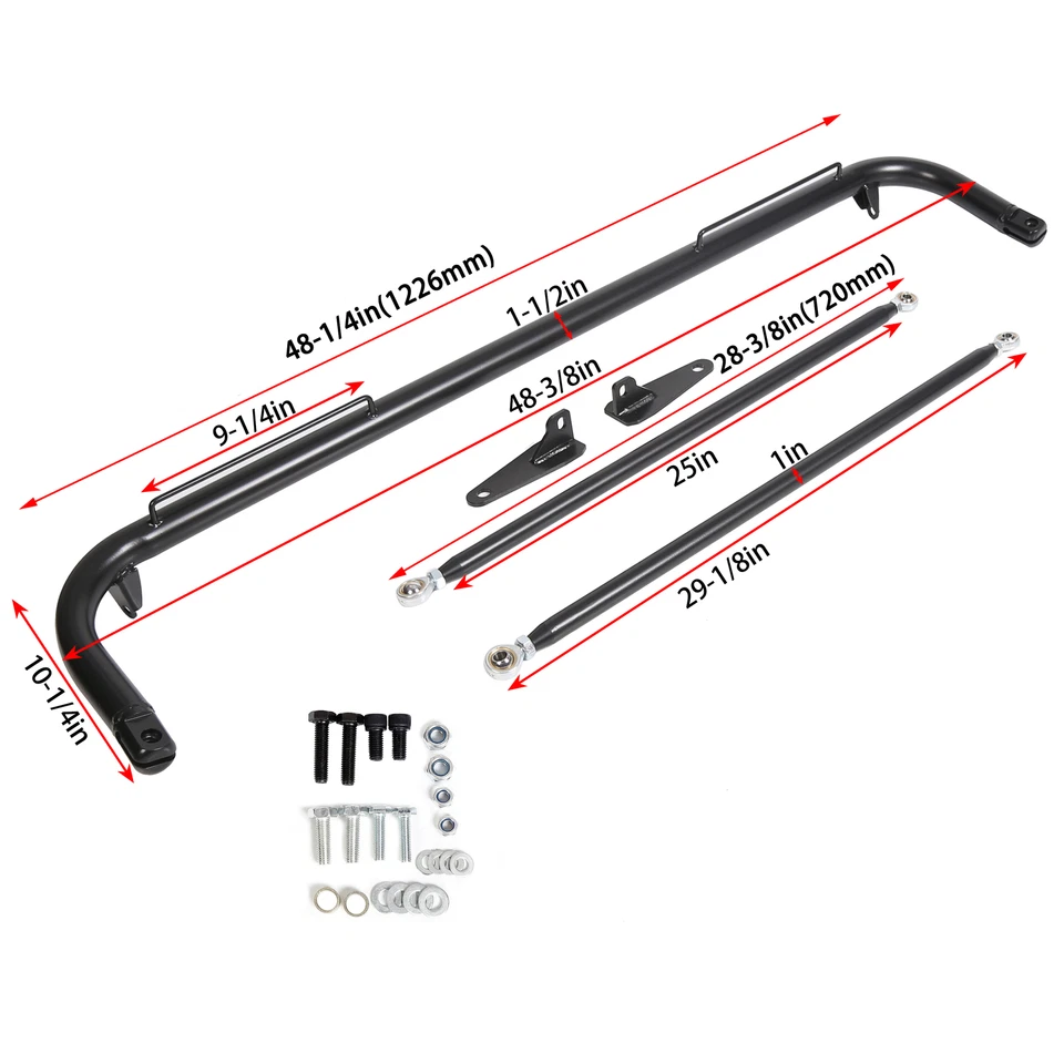 Barra arnés enrollable chasis cinturón de seguridad carreras acero inoxidable 49" para Honda Foto 2 de 4