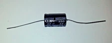 Mallory 22uF (20uF Sub) 350V Electrolytic Capacitor Axial Leads USA Seller