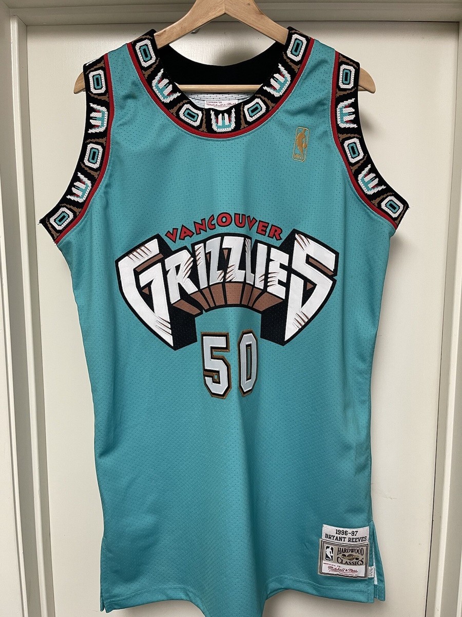 VancouverGrizzlies レプリカユニフォーム Authentic Mitchell & Ness NBA Vancouver Grizzles Bryant Reeves